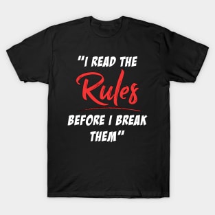 Rules T-Shirt